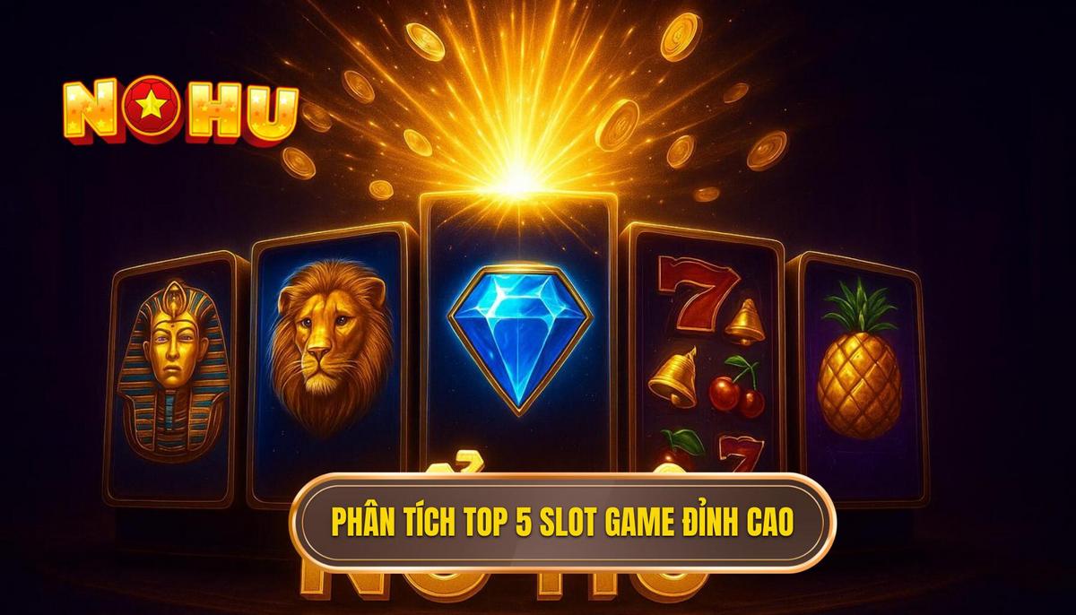 NỔ HŨ: Khám Phá Top 5 Slot Game Đỉnh Cao – Cơ Hội Kiếm Tiền Tỷ 2024! 2 Phần 2_ Phân Tích Chi Tiết Top 5 Slot Game Đỉnh Cao (Khoảng 500 từ)