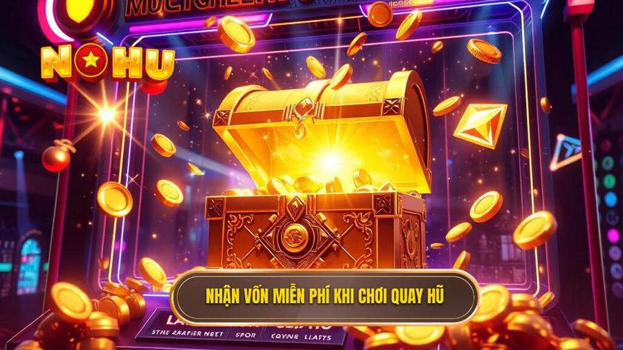 1. Nhận vốn miễn phí khi chơi quay hũ