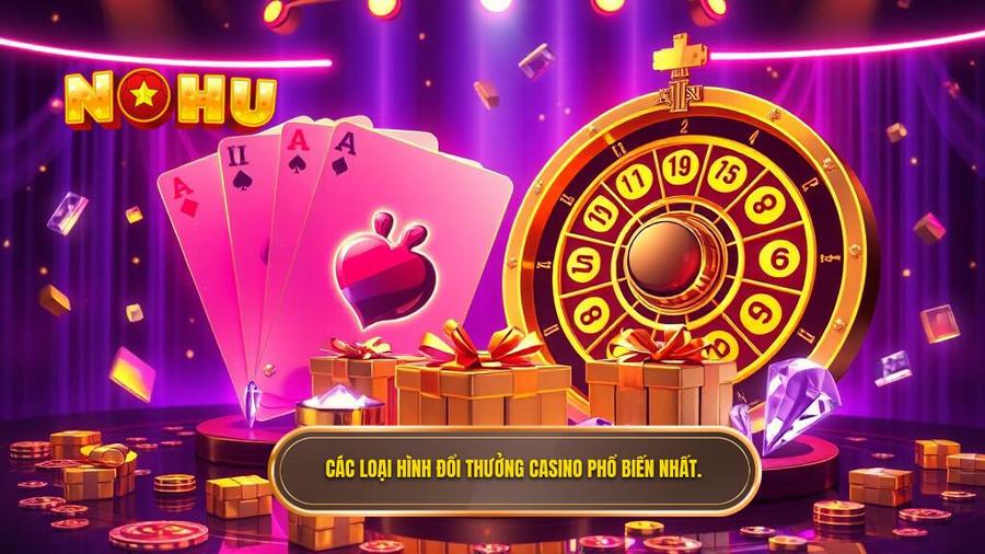 Đổi Thưởng Casino Online: Hành Trình Chinh Phục Và Những Góc Khuất Cần Biết 2 Các loại hình đổi thưởng casino online phổ biến nhất
