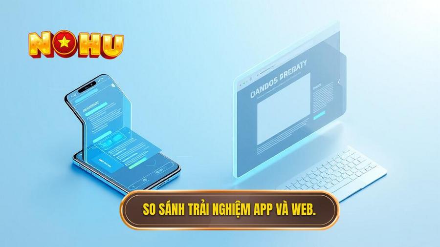 Bảng so sánh trải nghiệm App và Web