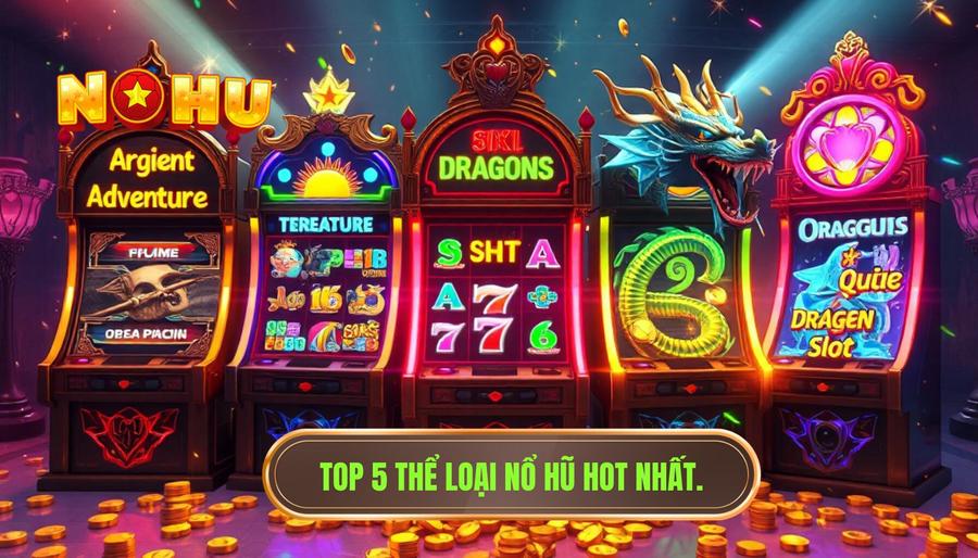 Nổ Hũ Hot Nhất Hiện Nay: Bí Quyết Chinh Phục Jackpot Khủng 2024 2 Top 5 thể loại nổ hũ hot nhất