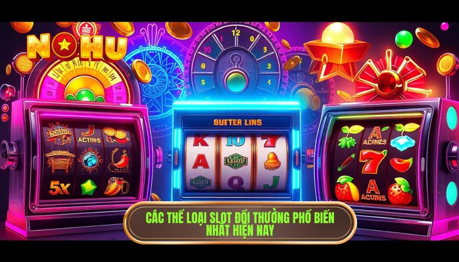 Slot Đổi Thưởng Hấp Dẫn: Hành Trình Chinh Phục Jackpot Đỉnh Cao 3 Các thể loại slot đổi thưởng phổ biến nhất hiện nay